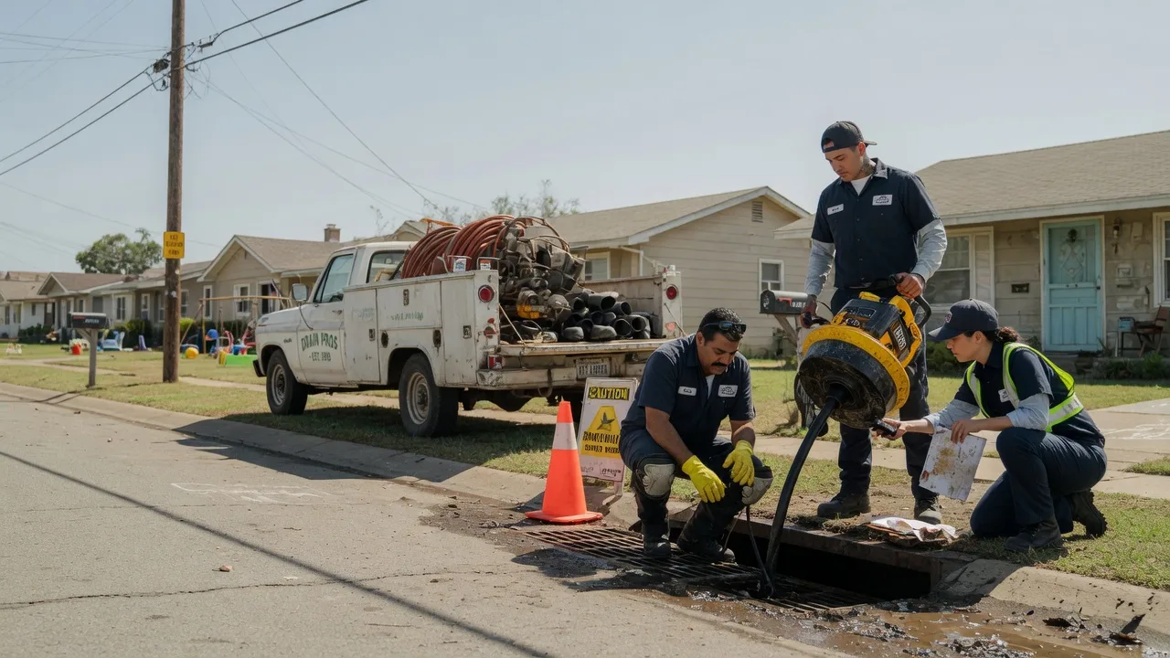 Drain Cleaning in Chappell Hill, TX near me